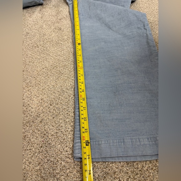Toad & Co Pants Womens Size 4 Karuna Corduroy Light Blue Casual High Rise Cotton - Picture 5 of 11